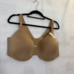 Soma Vanishing 360 Perfect Coverage Bra Women's 44DDD Soft Tan Beige NEW